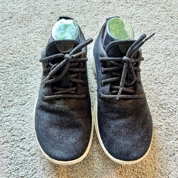 Allbirds Mens Size 8 Charcoal Wool Runners Athletic Running Sneakers NZ Merino - Picture 2 of 5